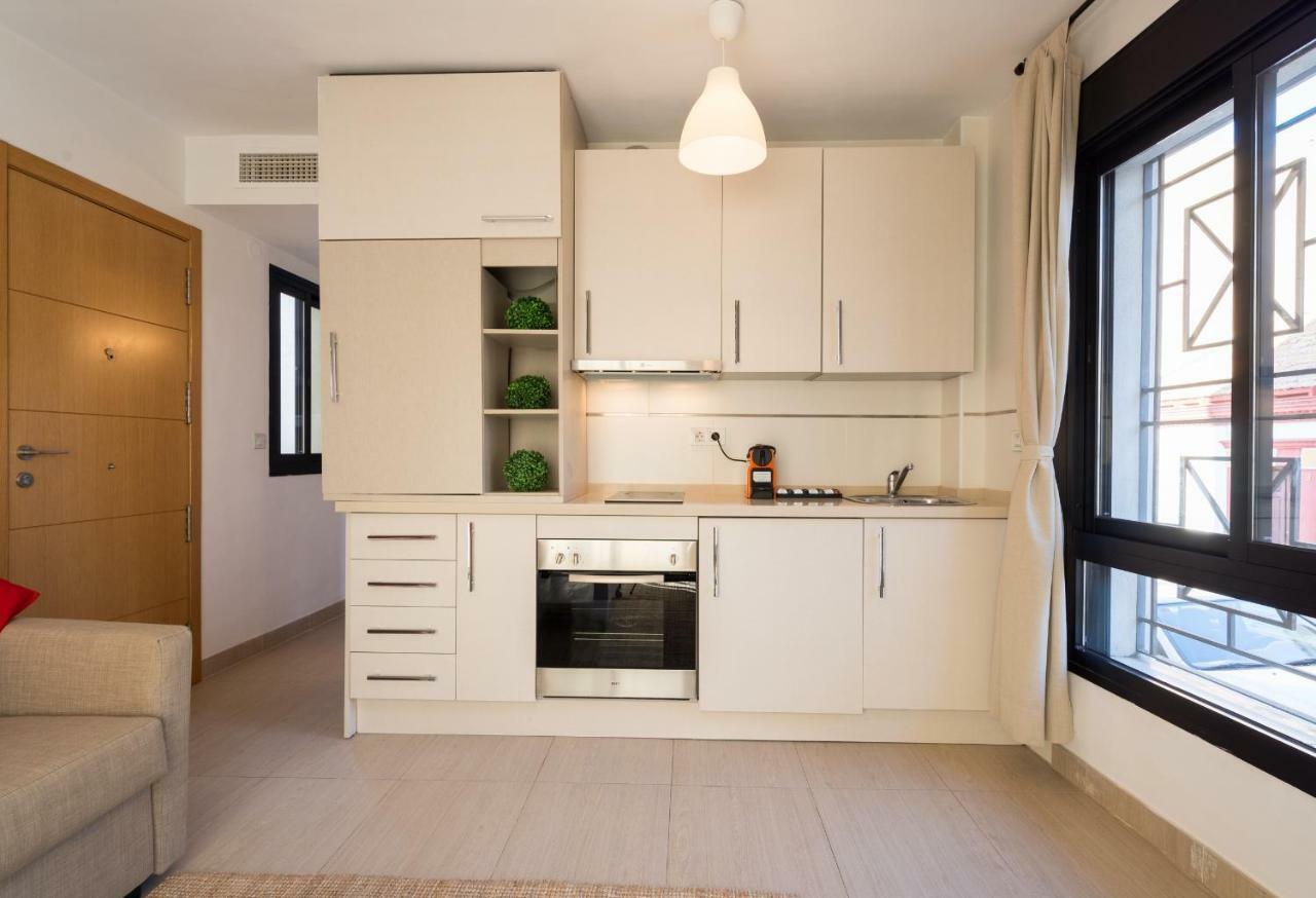 Ma1A-Apt With Rooftops With Palms Close To Old Town Malaga Luaran gambar