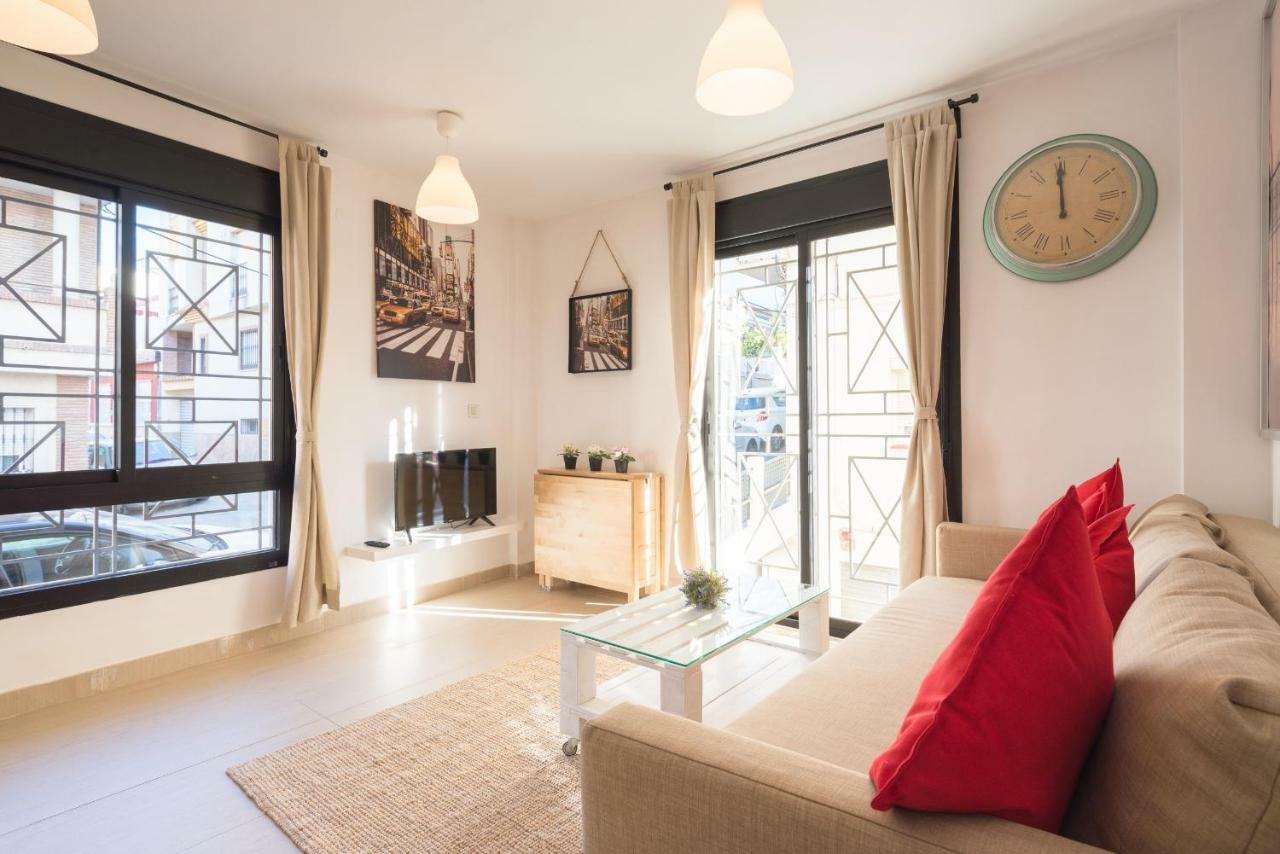 Ma1A-Apt With Rooftops With Palms Close To Old Town Malaga Luaran gambar