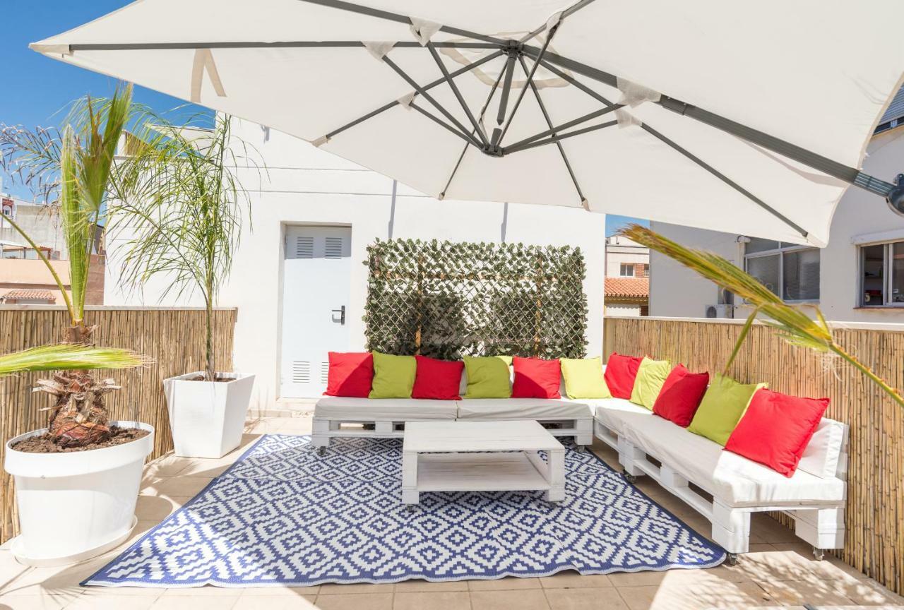 Ma1A-Apt With Rooftops With Palms Close To Old Town Malaga Luaran gambar