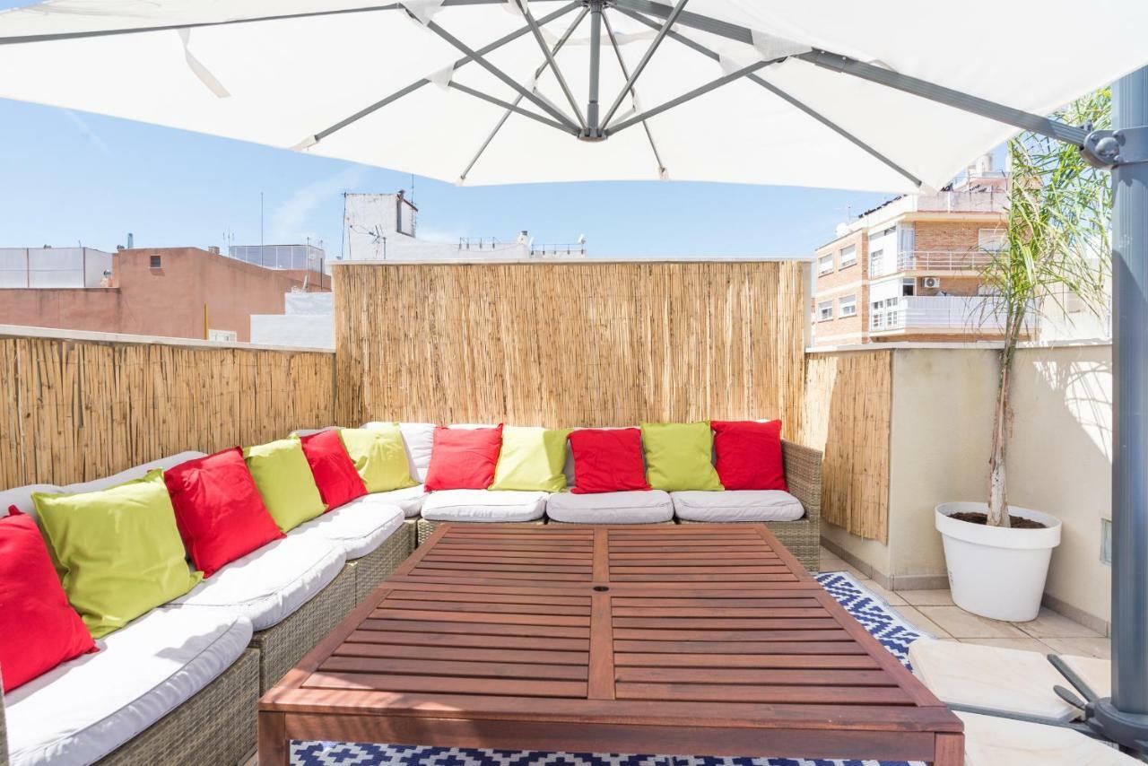 Ma1A-Apt With Rooftops With Palms Close To Old Town Malaga Luaran gambar
