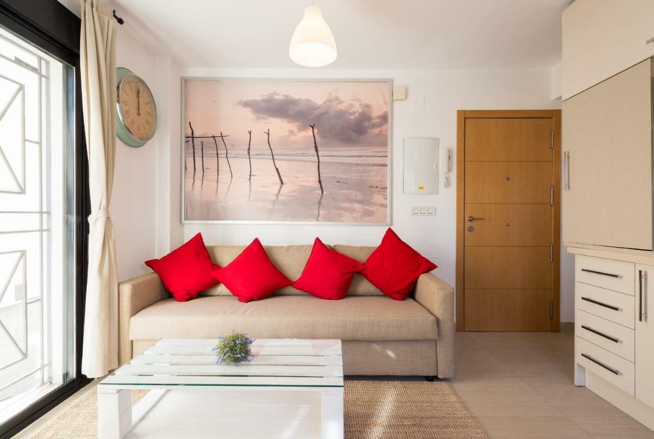Ma1A-Apt With Rooftops With Palms Close To Old Town Malaga Luaran gambar