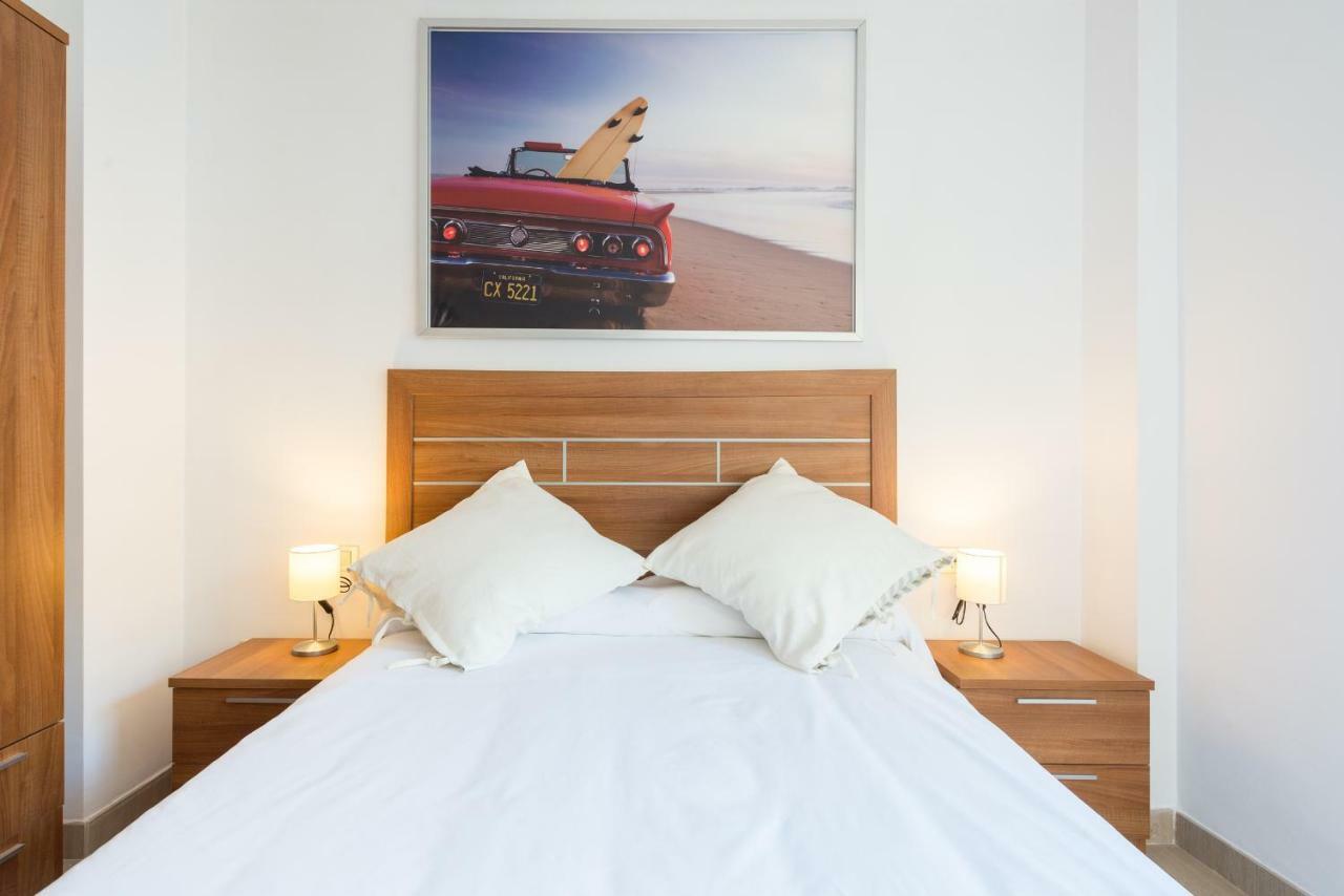 Ma1A-Apt With Rooftops With Palms Close To Old Town Malaga Luaran gambar